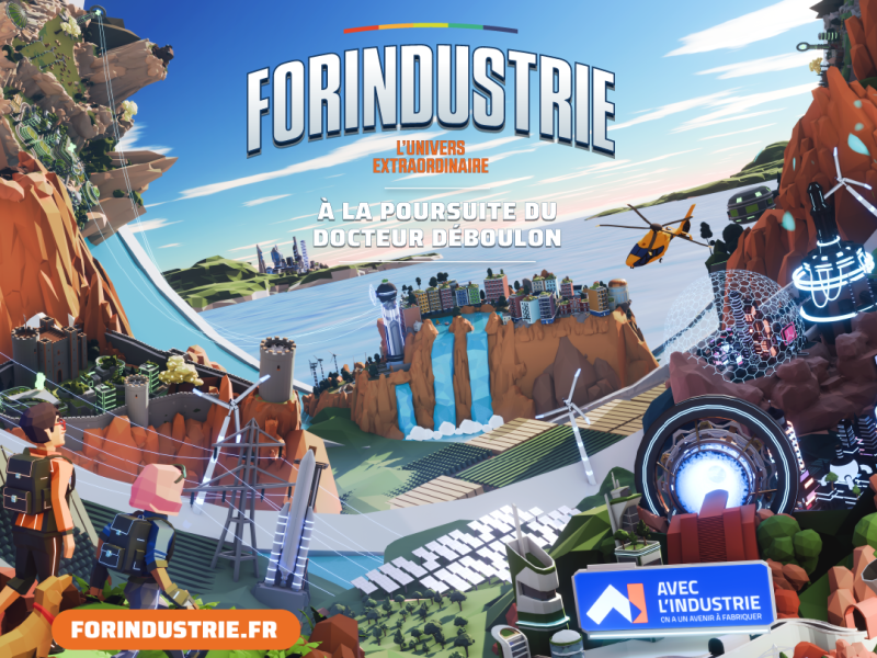 Découverte des métiers : Forindustrie, l&rsquo;Univers Extraordinaire, arrive en Île-de-France&nbsp;!